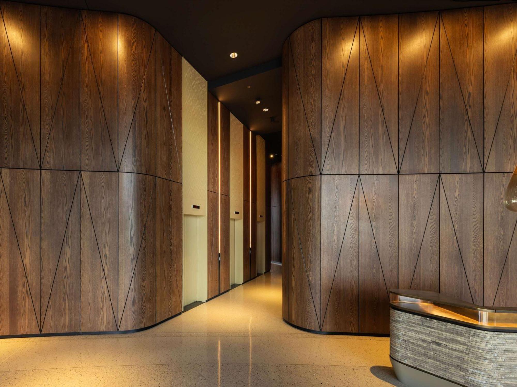Pullman Auckland Airport Hotell Exteriör bild The interior of the hotel